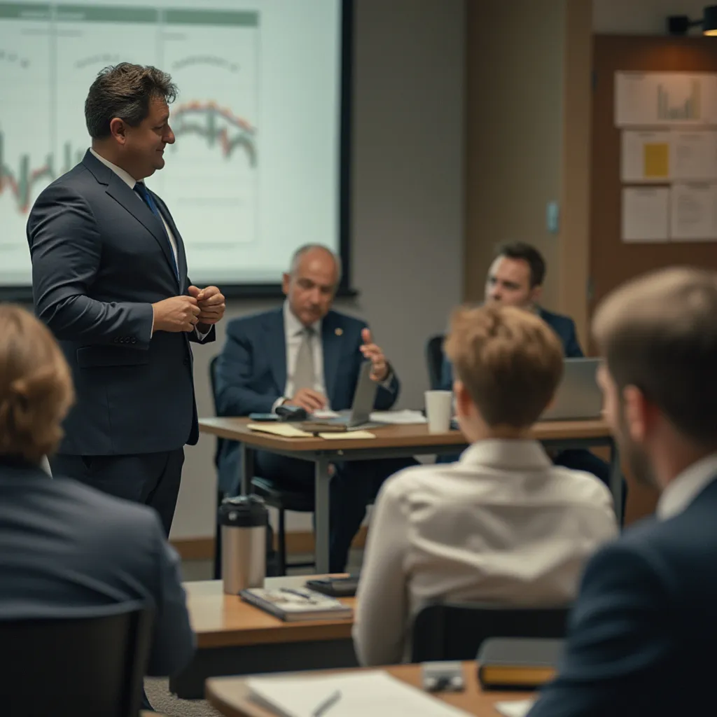 Session de formation au leadership